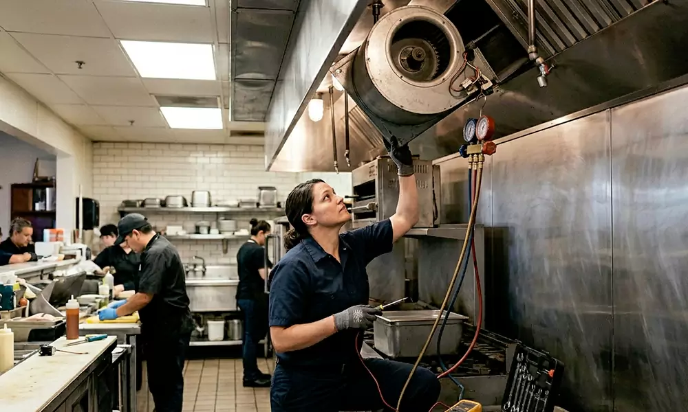 Commercial Exhaust Fan Repair in Brighton, MA