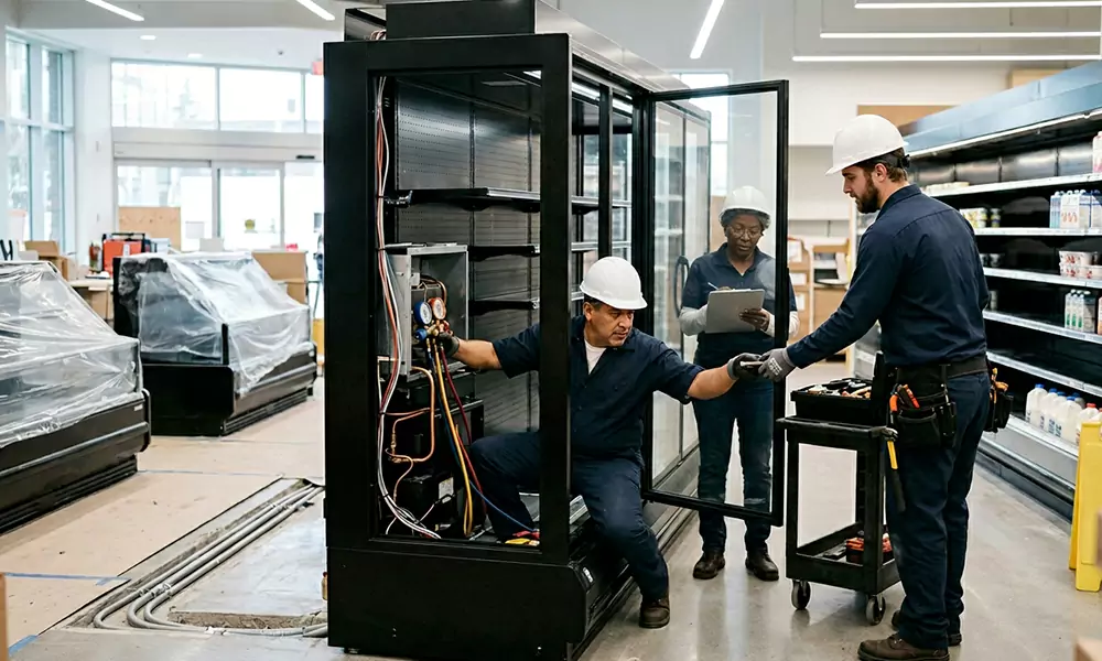 Commercial Refrigeration Installation in Brighton, MA