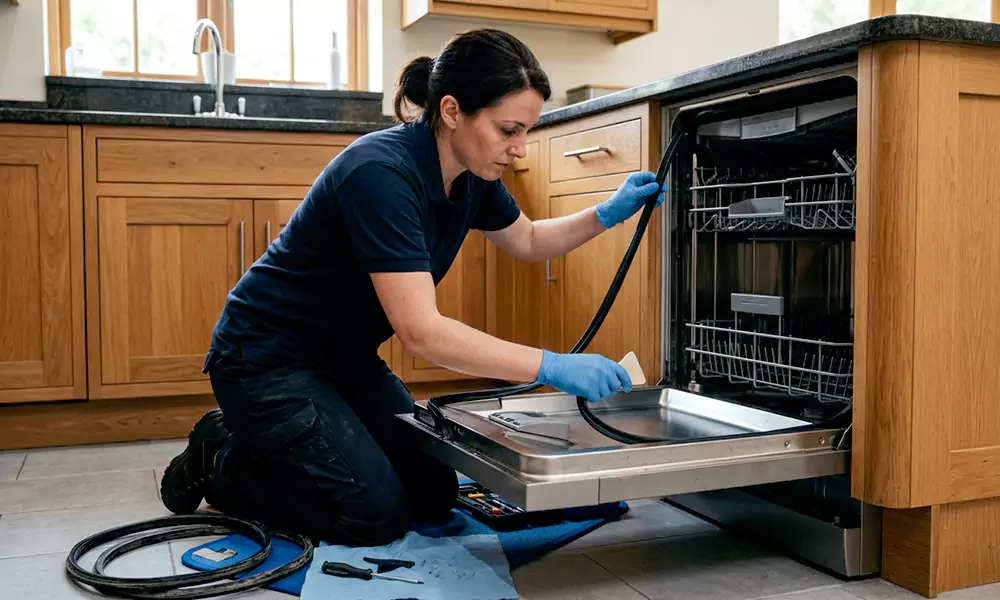 Dishwasher Door Gasket Replacement in Brighton, MA