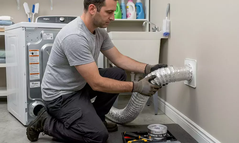 Dryer Vent Installation in Brighton, MA