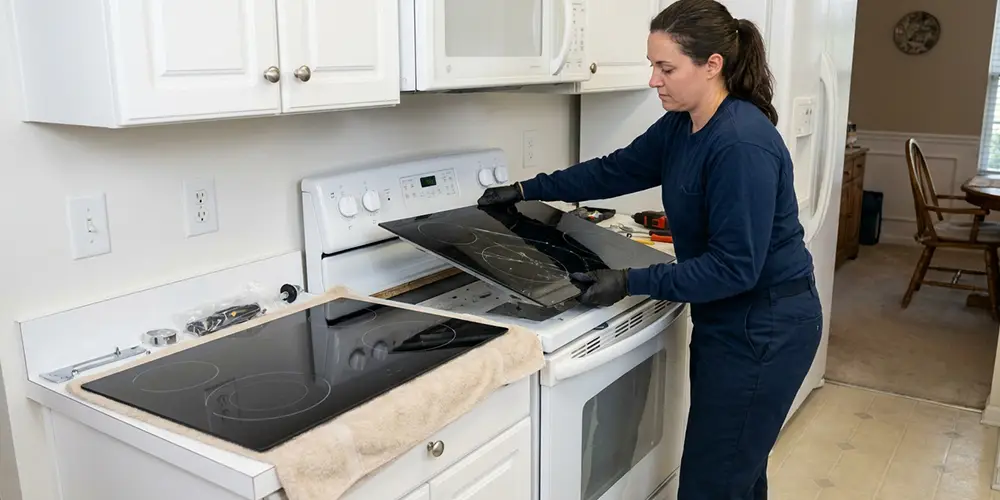 Glass Stove Top Replacement in Brighton, MA