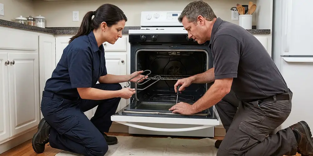 Oven Heating Element Replacement in Brighton, MA