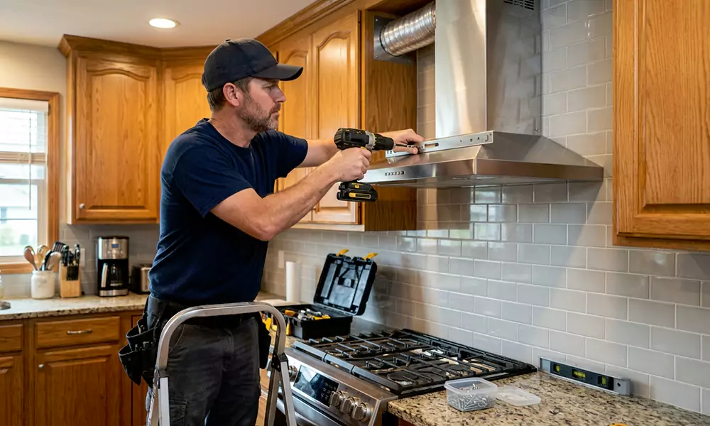 Range Hood Installation in Brighton, MA