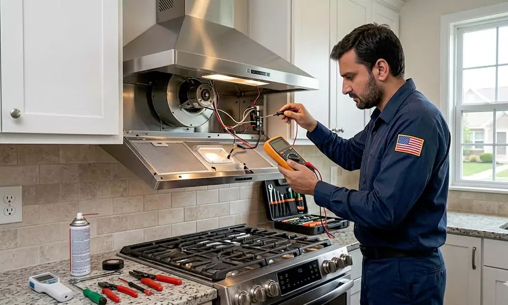 Range Hood Repair in Brighton, MA