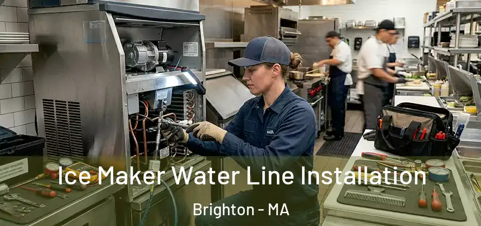 Ice Maker Water Line Installation Brighton - MA