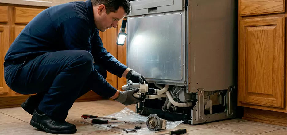 Dishwasher Drain Hose Repair in Brighton