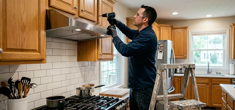 Wood Range Hood Installation Brighton